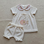 Completo neonata BABY LORD 457 Bianco 457 ROSA BABY LORD 