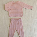 Completo neonata MAGLIFICIO VERONA 045553045554 Rosa 045553-045554 ROSA MAGLIFICIO VERONA 