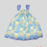 Abito Bambina Al Agua Patos 2561 Tuli giallo 2561 TULI AL AGUA PATOS 