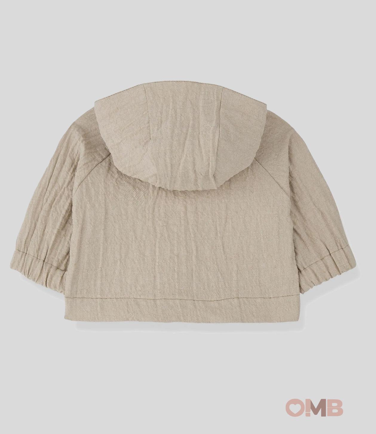 Giubbino Neonata 1+inthefamily Genis beige GENIS BEIGE 1+INTHEFAMILY 