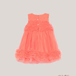 Abito ABEL&LULA neonata 5014 Arancio<BR/> 5014 PAPAVERO ABEL&LULA 