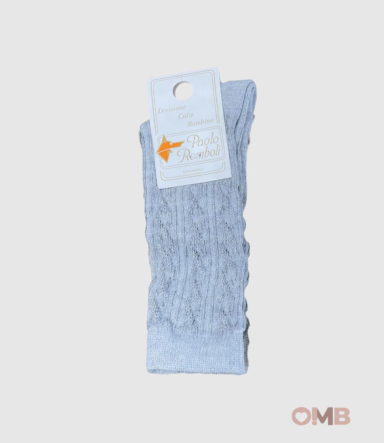 Calzini PAOLO ROMBOLI bambina 4108 Grigio 4108 GRIGIO PAOLO ROMBOLI 