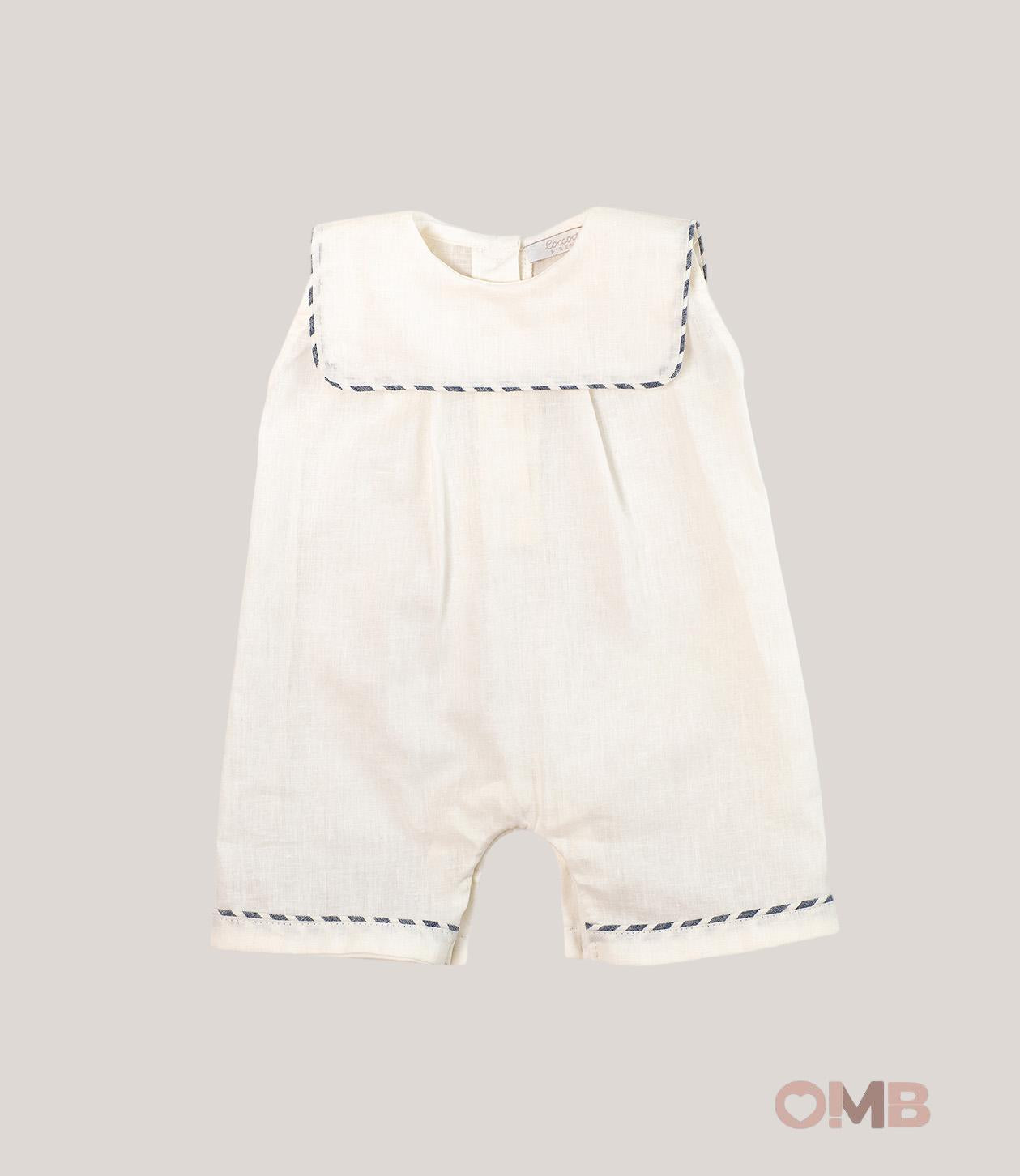 Pagliaccetto neonato COCCODE C63124 Panna C63124 PANNA/BLU COCCODE 