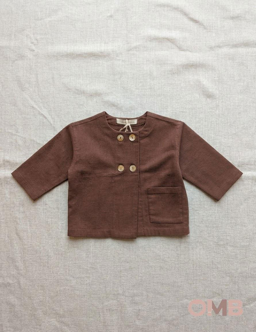Cardigan neonata ZHOE & TOBIAH FFF13 Marrone FFF13 MARRONE ZHOE & TOBIAH 