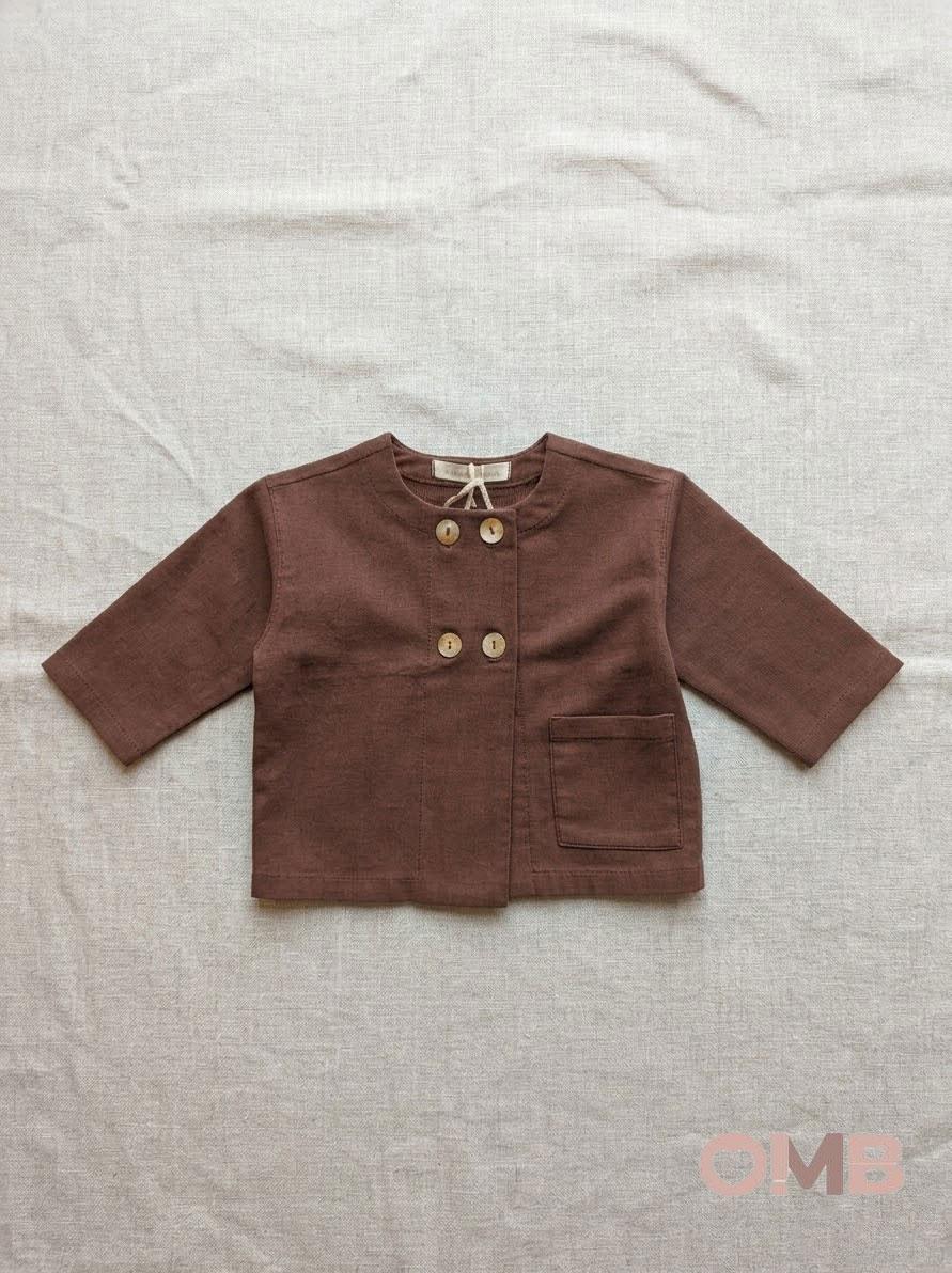 Cardigan neonata ZHOE & TOBIAH FFF13 Marrone FFF13 MARRONE ZHOE & TOBIAH 
