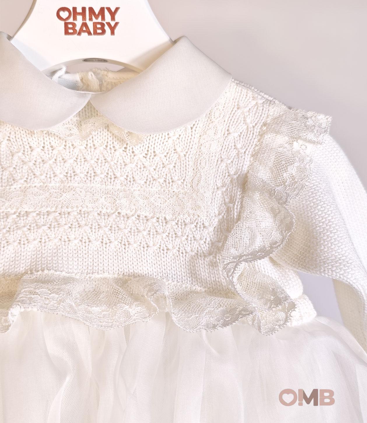 Abito JOLIE JULIET neonata MARIANNA Panna MARIANNA PANNA JOLIE JULIET 