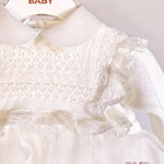 Abito JOLIE JULIET neonata MARIANNA Panna MARIANNA PANNA JOLIE JULIET 