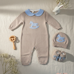 Set nascita BABY LORD neonato 384 695 752 Sabbia 384-695-752 SABBIA-CIELO BABY LORD 