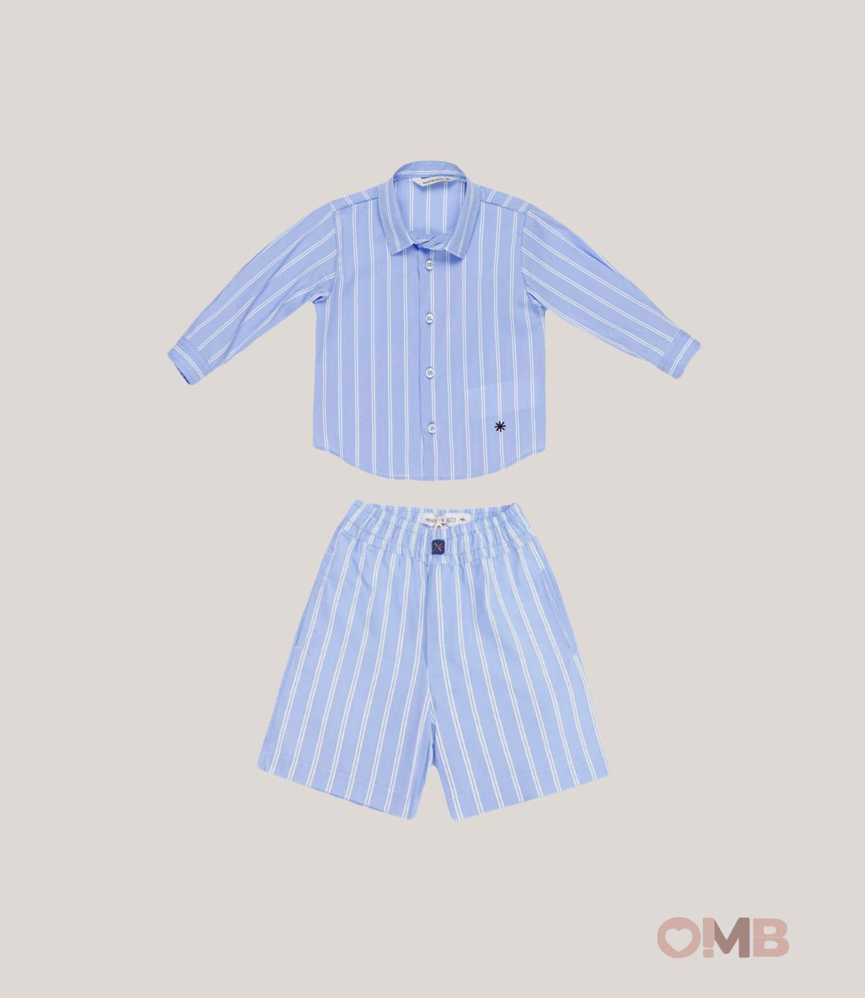 Completo MANUEL RITZ bambino 3456B3438 Azzurro<BR/> 3456B3438 AZZURRO MANUEL RITZ 