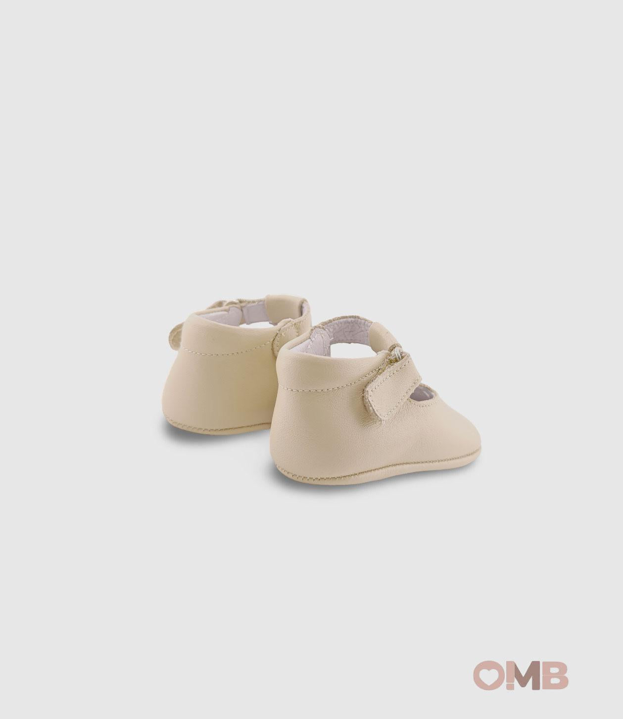 Scarpe PANYNO neonata A2414 porcellana beige A2414 PIEL SETA PORCELANA PANYNO 