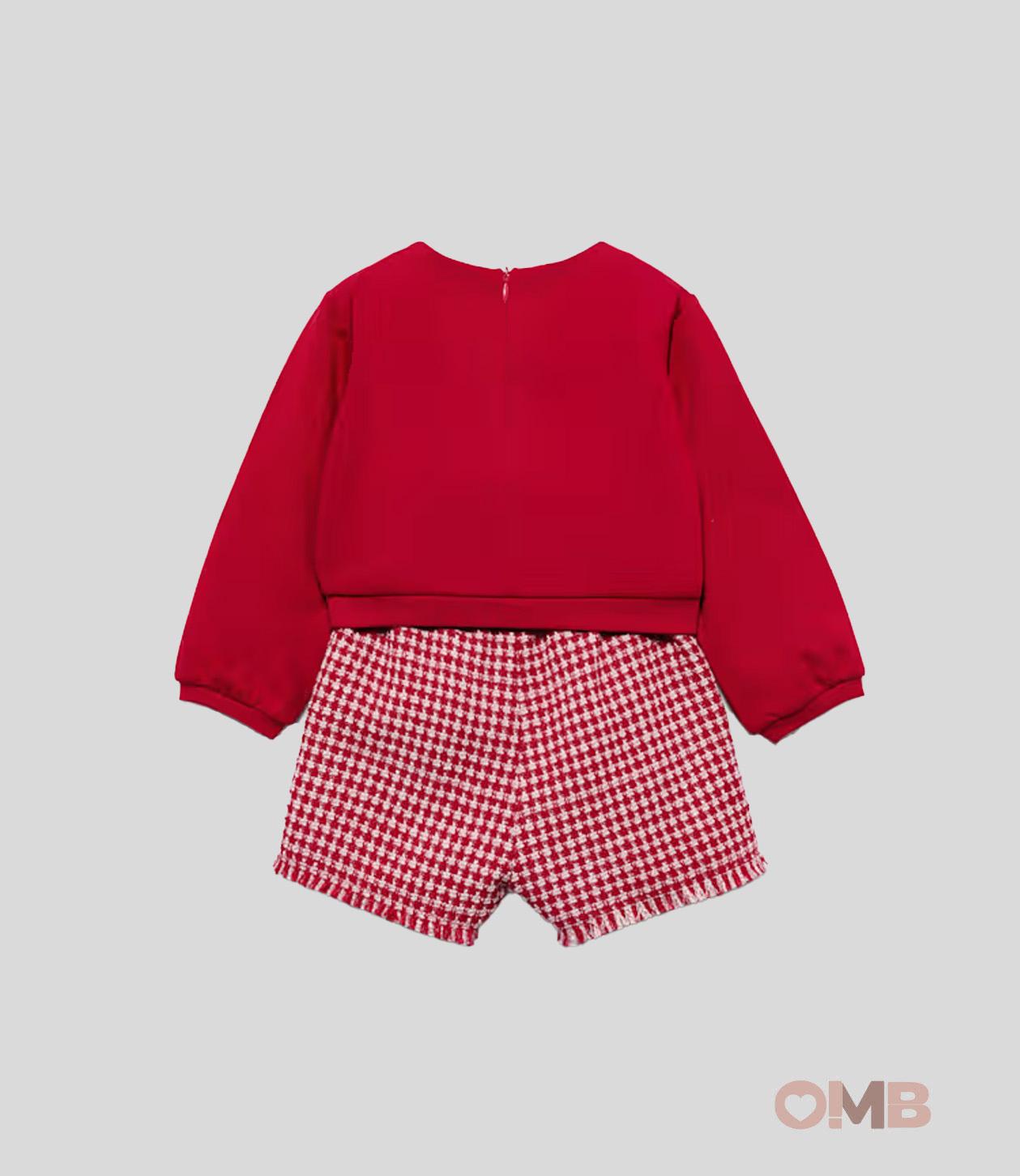 Completo neonata ABEL&LULA 5711 Rosso 5711 ROSSO ABEL&LULA 
