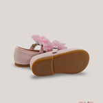 Ballerine bambina PANYNO B3402 Rosa<BR/> B3402 SETA ROSA PANYNO 
