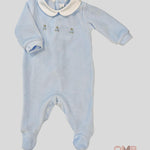 Tutina Neonato PEPECE' 7400 Celeste<BR/> 7400 CONIGLIO PEPECE' 