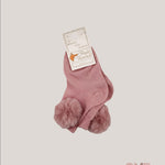 Calzini bambina PAOLO ROMBOLI BAC82 Rosa BAC82 ROSA ANTICO PAOLO ROMBOLI 