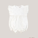 Pagliaccetto neonata COCCODE C63142 Bianco C63142 SANGALLO COCCODE 
