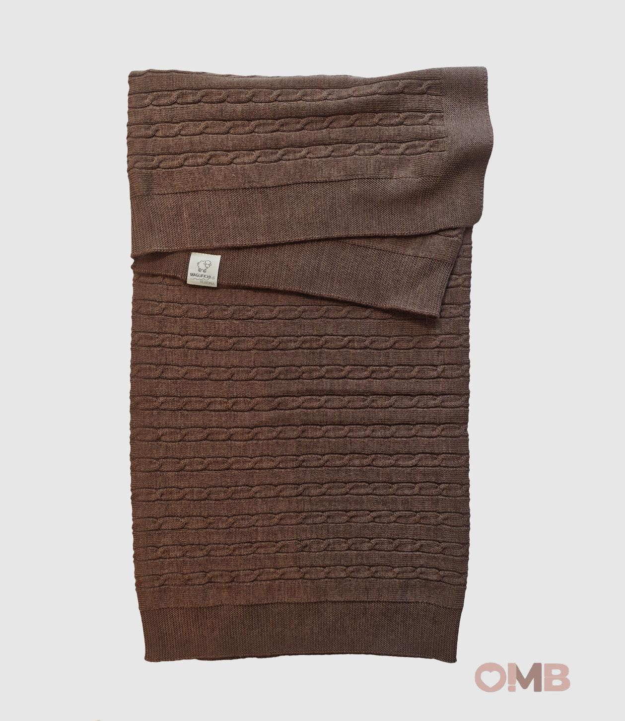 Coperta Maglificio Verona neonato 45285 Marrone 45285 MARRONE MAGLIFICIO VERONA 