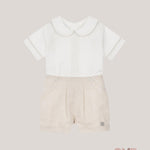 Completo neonato GRANLEI 157T2 Panna 157T2 PANNA/BEIGE GRANLEI 
