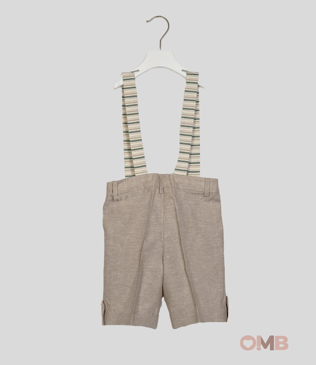 Bermuda Ambarabà bambino 39054 beige 39054. BEIGE AMBARABA' 