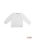 Cardigan CONDOR neonata 55505 Bianco