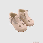 Scarpe occhielli PANYNO bambina B3506 Beige B3506 PIEL NAPA MARFIL PANYNO 