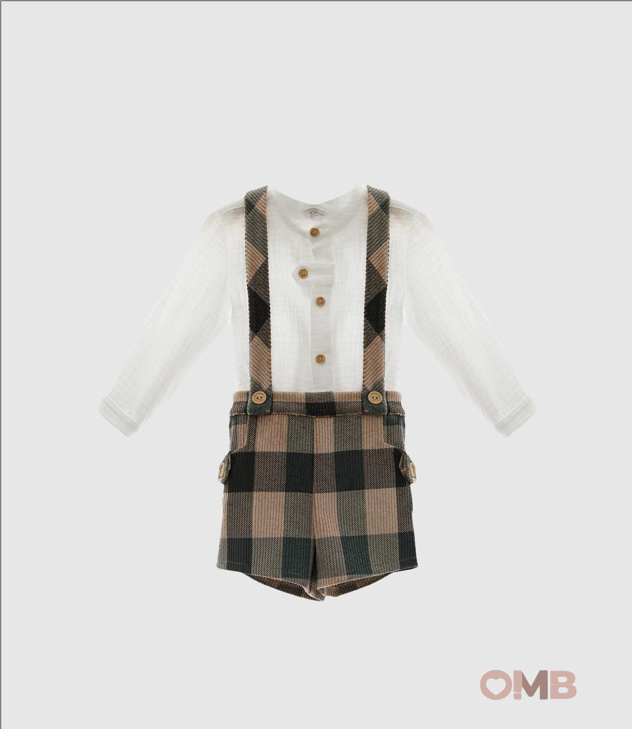 Completo Yoedu neonato 1851 Marrone 1851 MUSCHIO YOEDU 