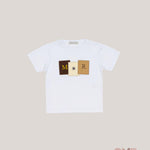 T-shirt MANUEL RITZ bambino 3407 Bianca<BR/> 3407 BIANCO MANUEL RITZ 