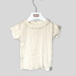 T-shirt Snug neonata 11G02BIANCO ecru 11G02 BIANCO SNUG 