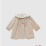Cappotto Yoedu neonata 3981 Beige 3981 AVORIO YOEDU 