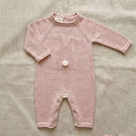 Tutina neonata MAGLIFICIO VERONA 045568 Rosa 045568 ROSA-BIANCO MAGLIFICIO VERONA 
