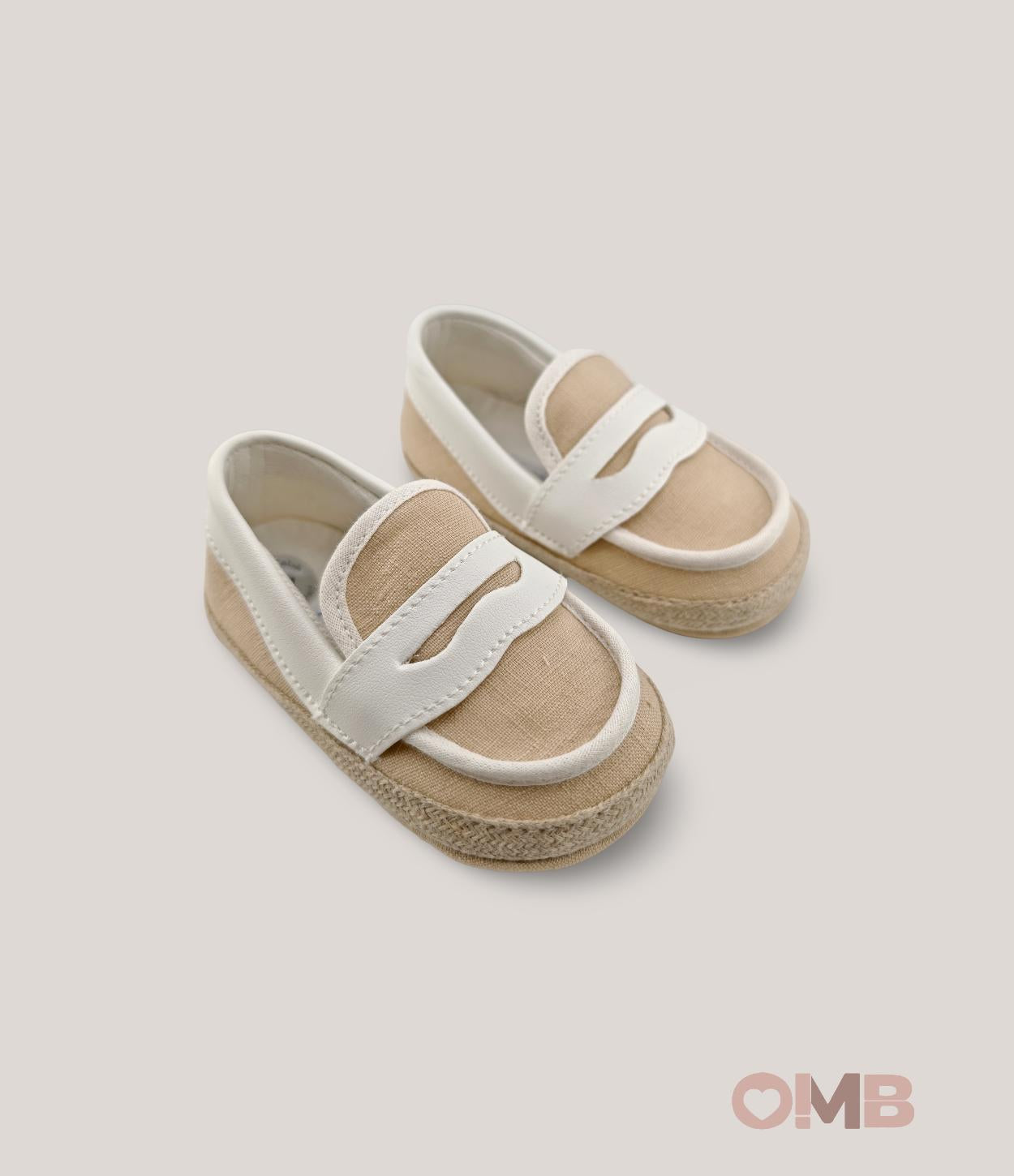 Mocassino neonato PANYNO 39151 Beige 39151 BEIGE AMBARABA' 