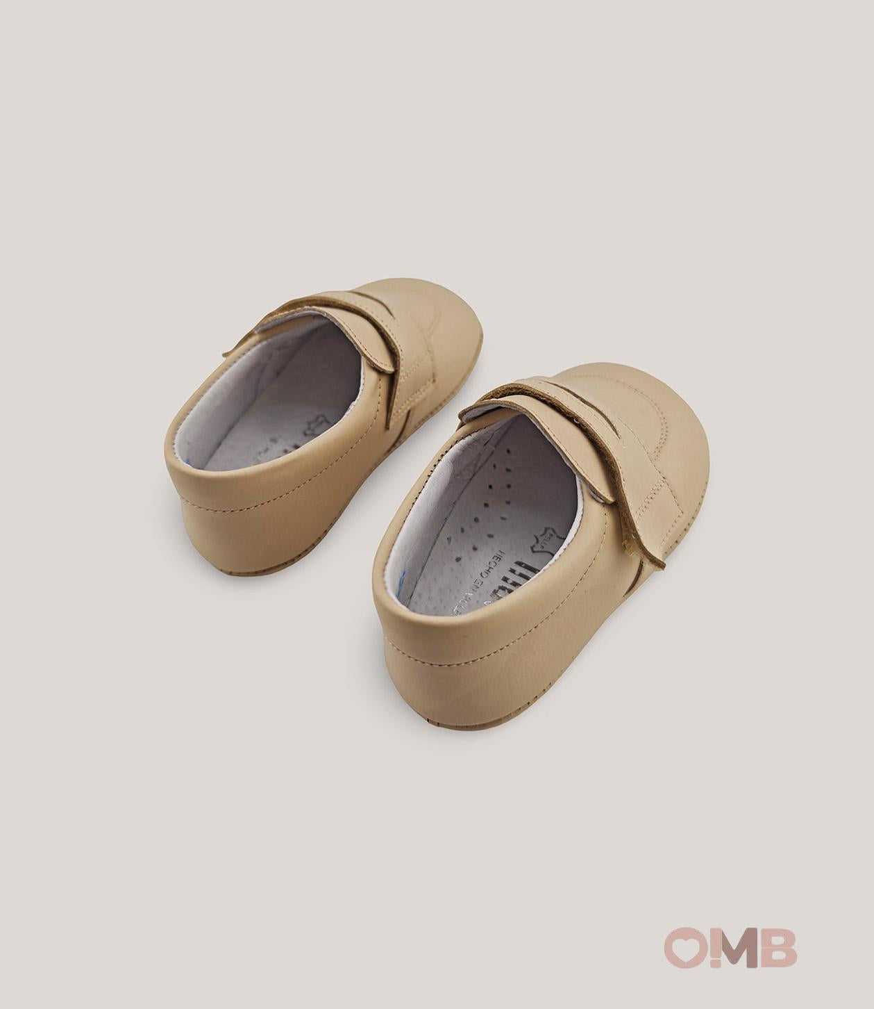 Mocassini neonato INDICE 376 Beige 376 BEIGE INDICE 