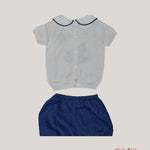 Completo BABY LORD neonato 593 Blu 593 BLU-BIANCO BABY LORD 