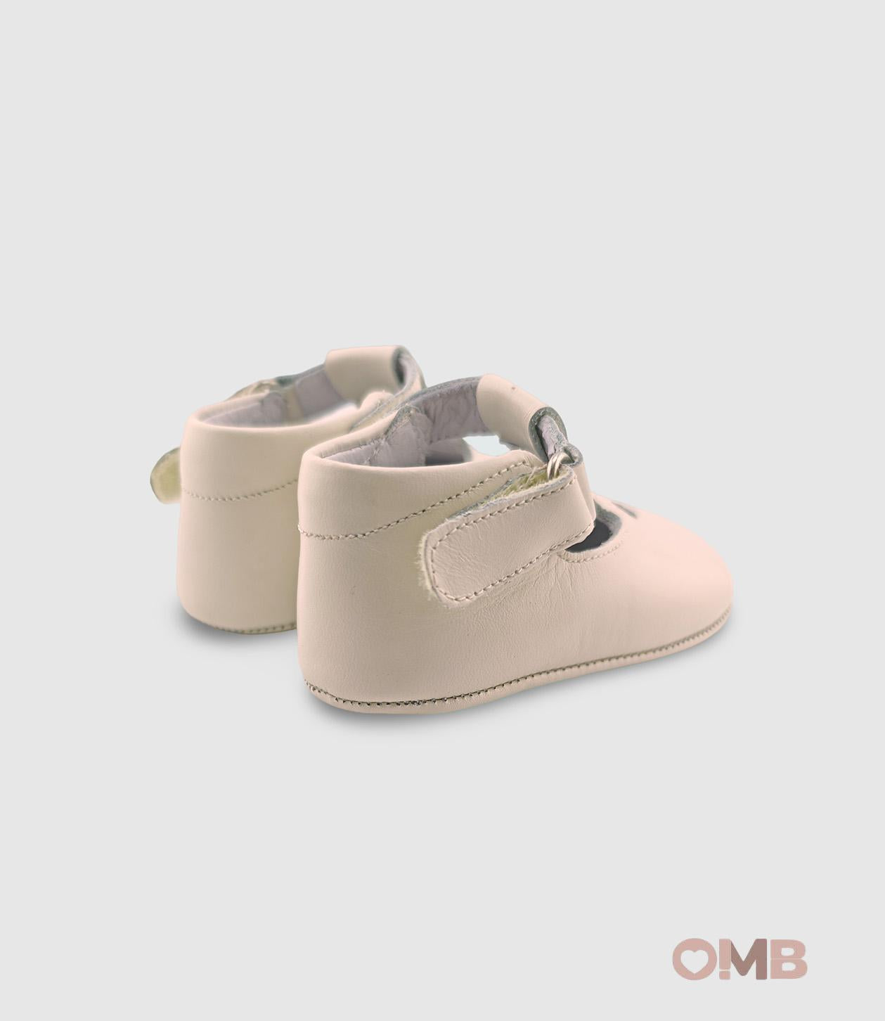 Scarpe PANYNO neonata A2414 Beige A2414 PIEL SETA VANILLA PANYNO 