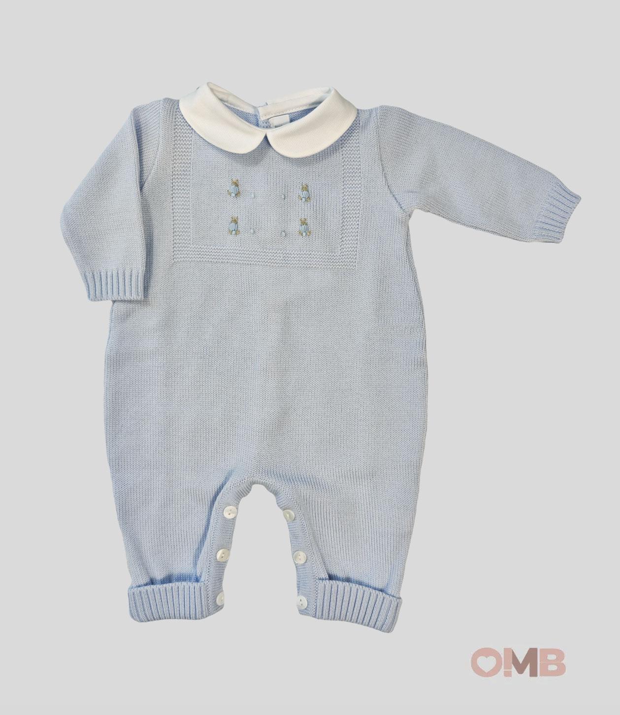 Tutina Neonato PEPECE' 7790 Celeste 7790 CIELO110 PEPECE' 