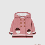 Cappotto Boboli neonata 142120 Rosa<BR/> 142120 ROSA BOBOLI 