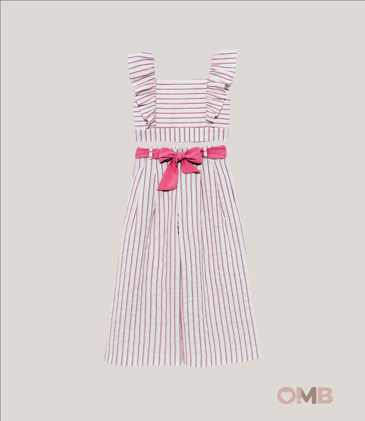 Completo bambina LALALU COML Rosa<BR/> COML RIGA LALALU 
