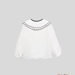 Blusa Abel&Lula bambina 5612 Crema 5612 CREMA ABEL&LULA 
