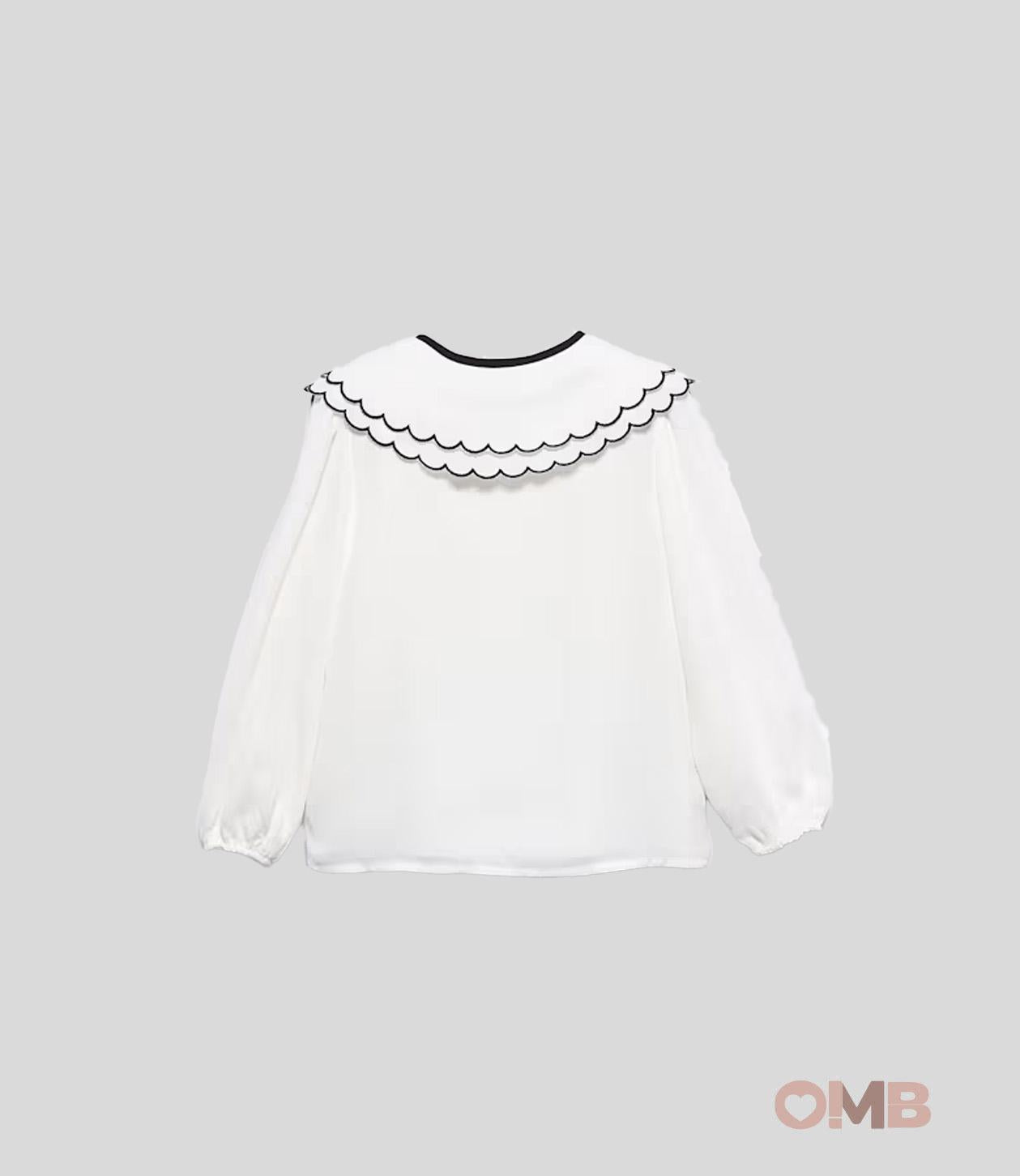 Blusa Abel&Lula bambina 5612 Crema 5612 CREMA ABEL&LULA 
