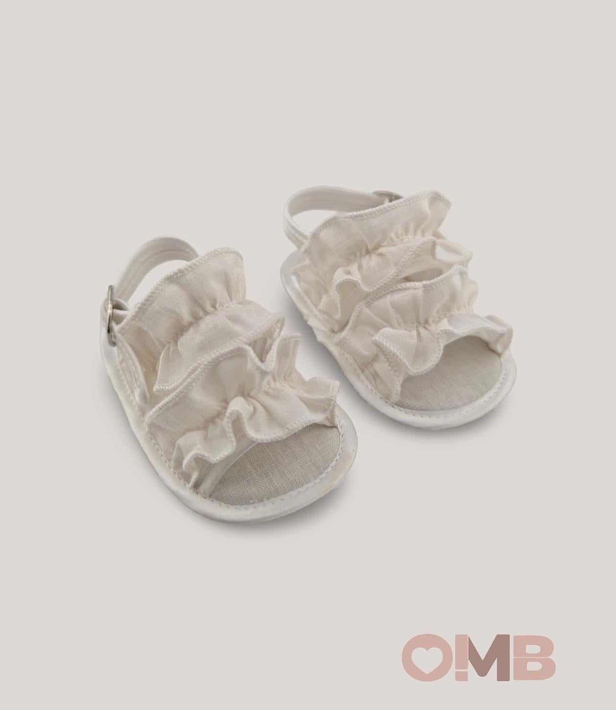 Sandali Neonata Ambarabà 41109 bianchi 41109 BIANCO AMBARABA' 
