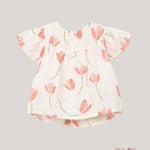 Blusa neonata PLAY UP 2AS11302 Panna 2AS11302 PANNA/PESCA PLAY UP 