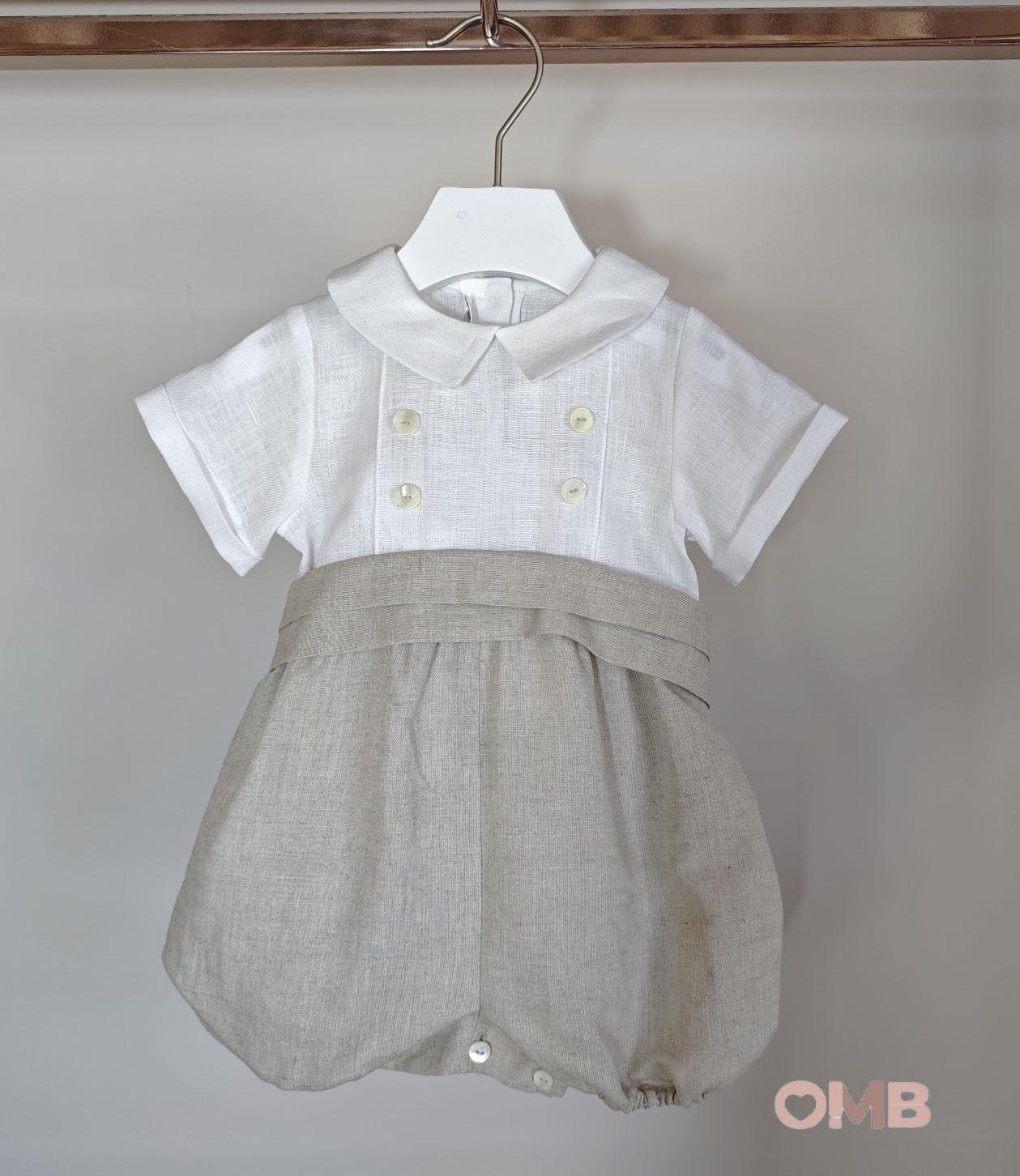 Pagliaccetto neonato CROCHETTE 8201 Beige 8201 BEIGE CROCHETTE 