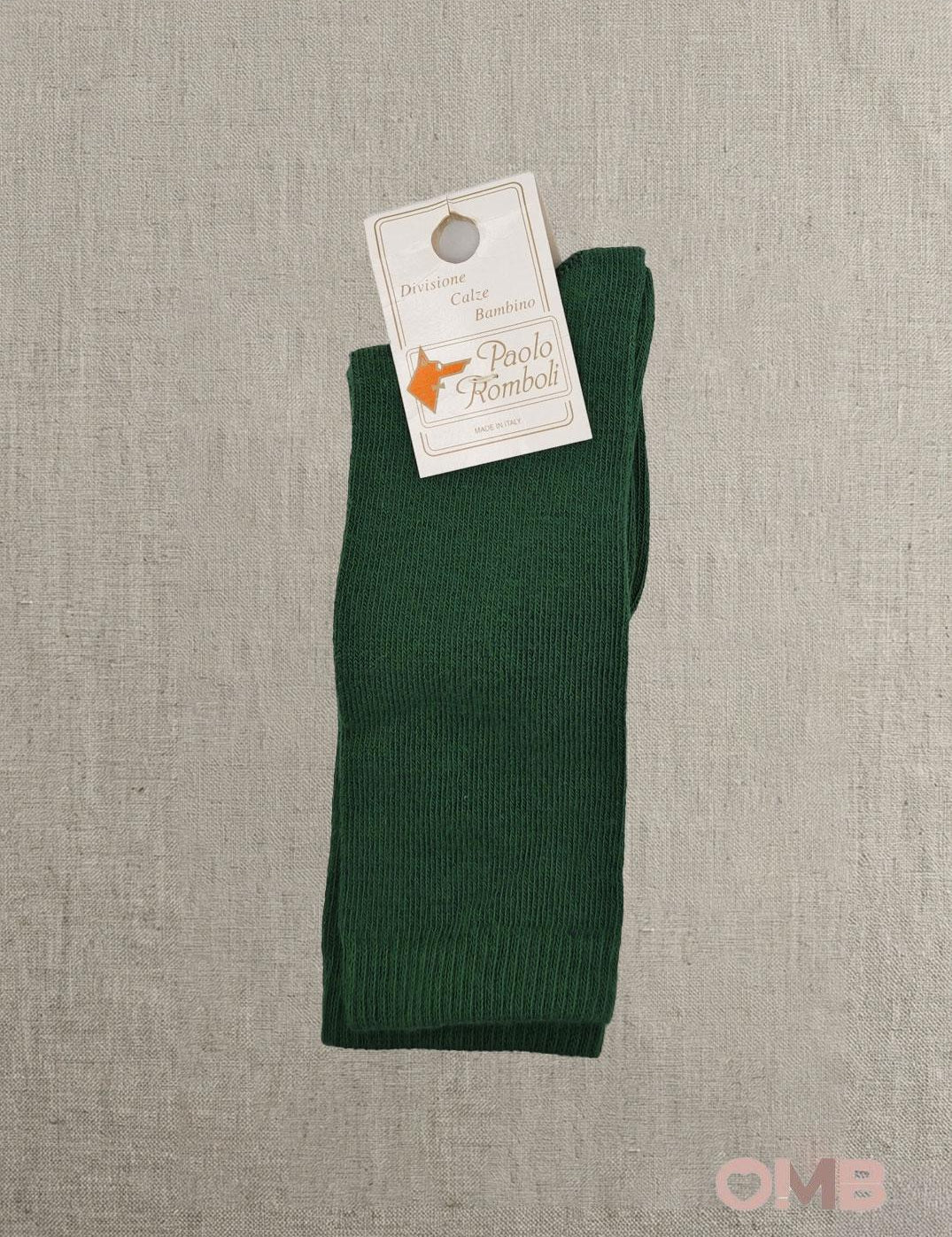 Calzini bambino PAOLO ROMBOLI BAL65 Verde BAL65 VERDE PAOLO ROMBOLI 