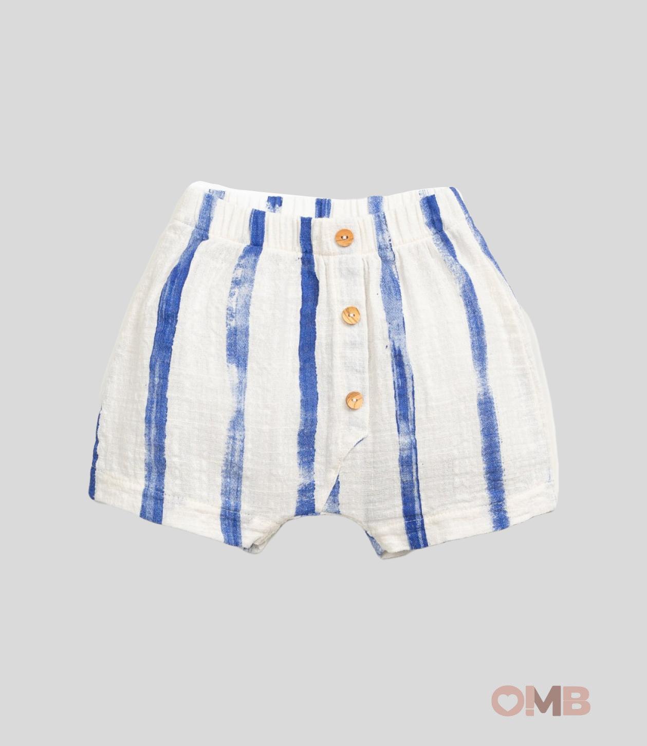 Shorts neonato Play Up 11704 bianco blu 11704 RIGA PLAY UP 