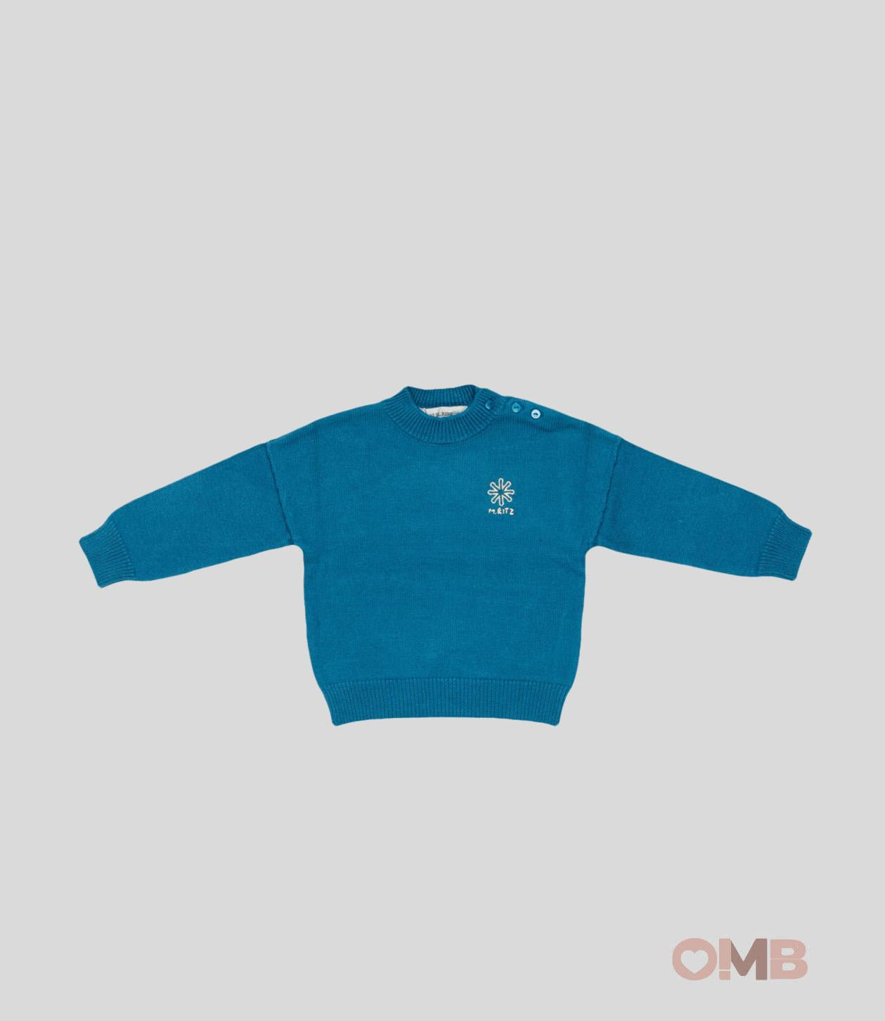 Maglione Manuel Ritz neonato 3151 Ottanio<BR/> 3151 OTTANIO MANUEL RITZ 