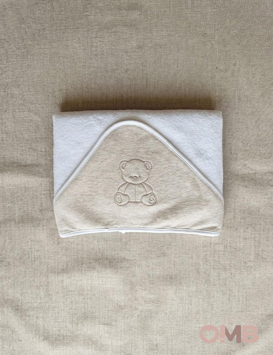 Accappatoio neonato COCCODE C63621 Bianco C63621 3ORSI COCCODE 