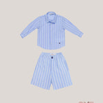 Completo MANUEL RITZ bambino 3456B3438 Azzurro<BR/> 3456B3438 AZZURRO MANUEL RITZ 