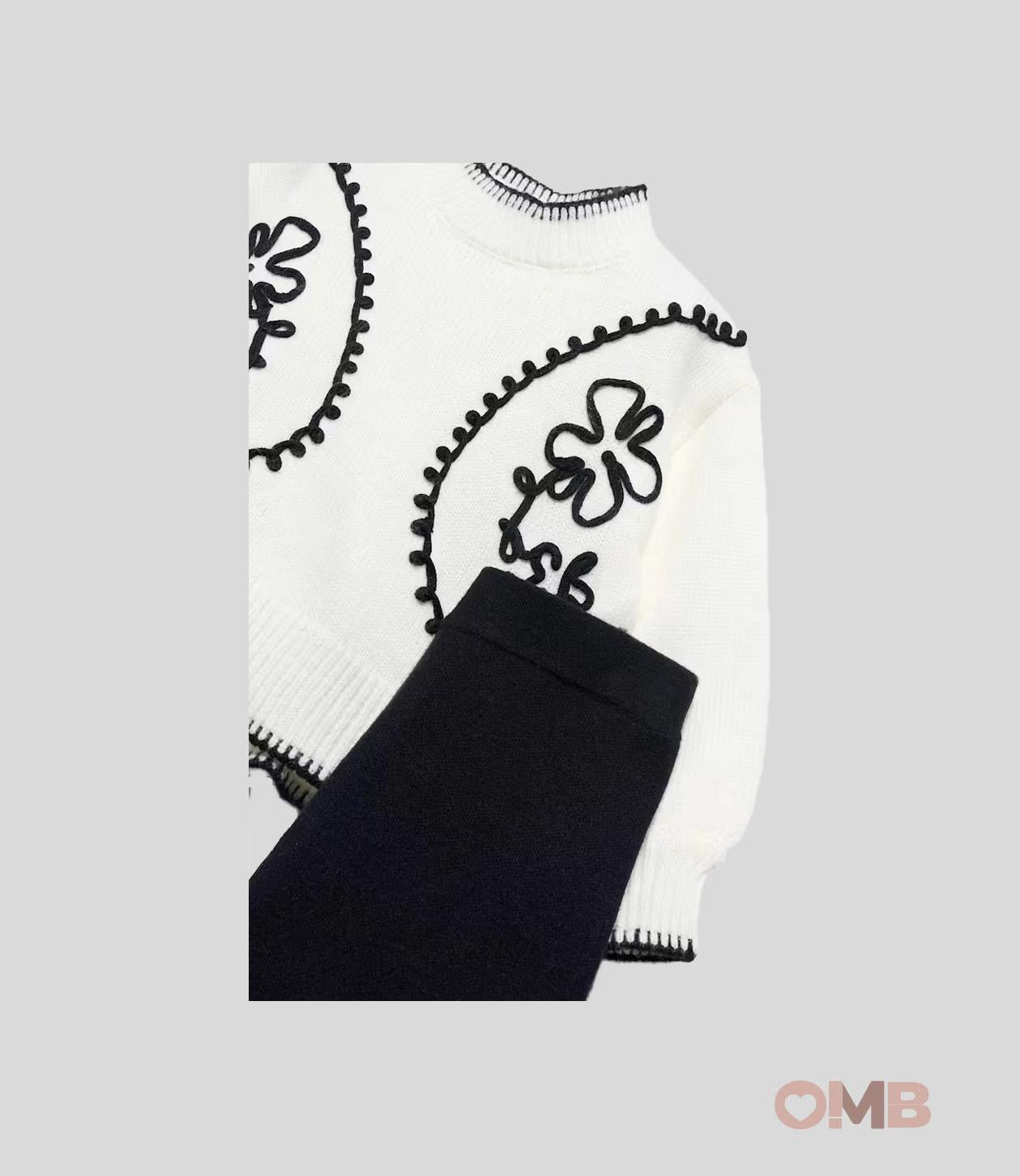 Completo bambina ABEL&LULA 5729 Nero 5729 NERO ABEL&LULA 