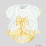 Completo Neonata Calamaro Baby 11109 giallo 11109 GIALLO CALAMARO BABY 
