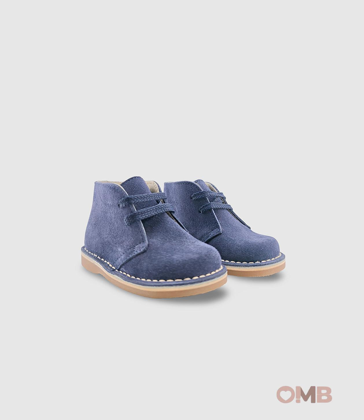 Minorchina PANYNO bambino B3533 Blu B3533 PIEL SERRAJE ATLANTICO PANYNO 