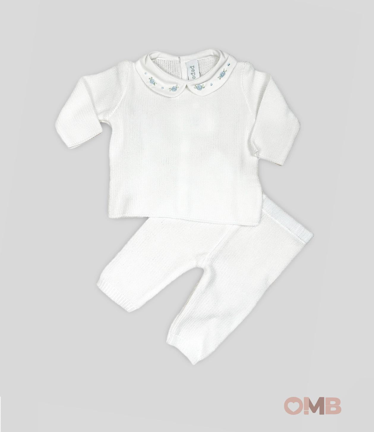 Completo Neonata PEPECE' 949 Bianco 949 CIELO PEPECE' 